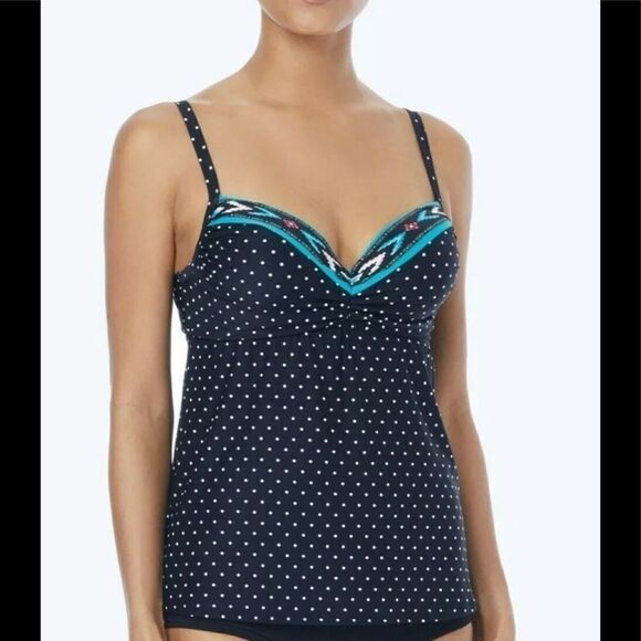 Coco Reef bra sized underwire tankini. 32-34/C - Picture 5 of 7